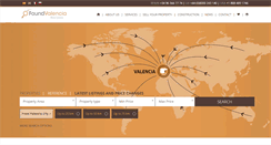 Desktop Screenshot of foundvalencia.com