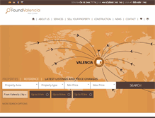Tablet Screenshot of foundvalencia.com